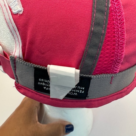 UNDER ARMOUR  WOMENS RUNNING HAT, PINK Baseball Cap Athletic EUC - Picture 12 of 16